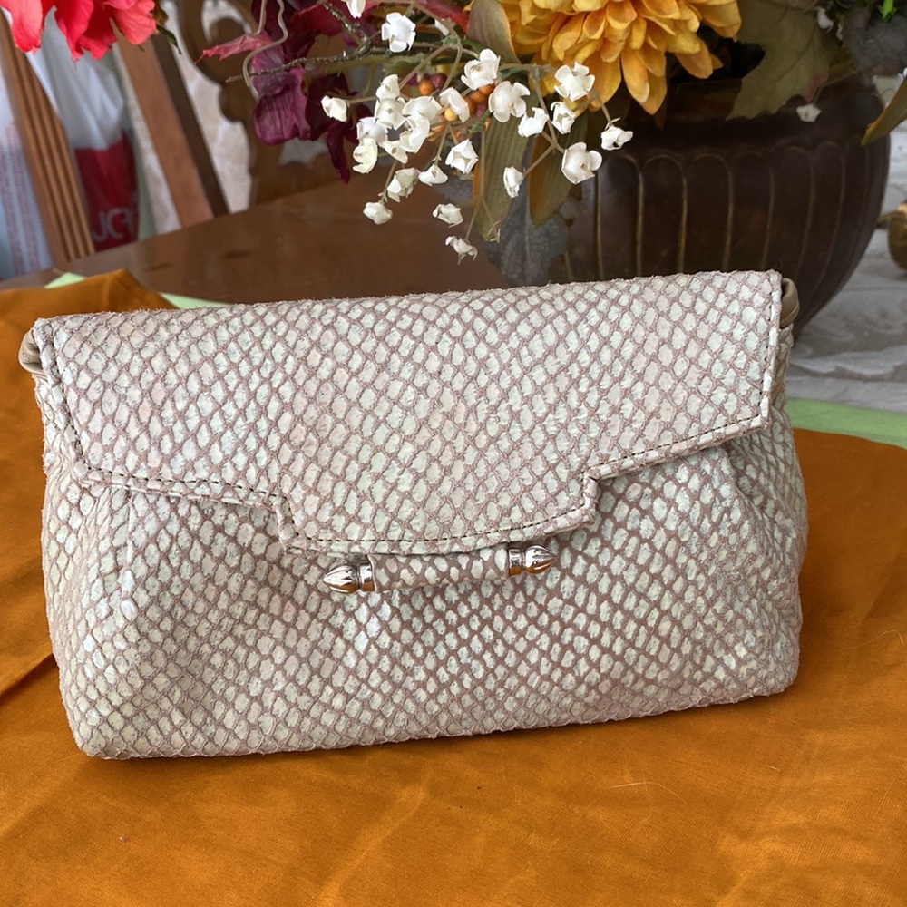 Genuine leather small shoulder strap bag - Picture 1 of 15